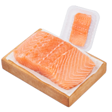 Zalmfilet zonder huid